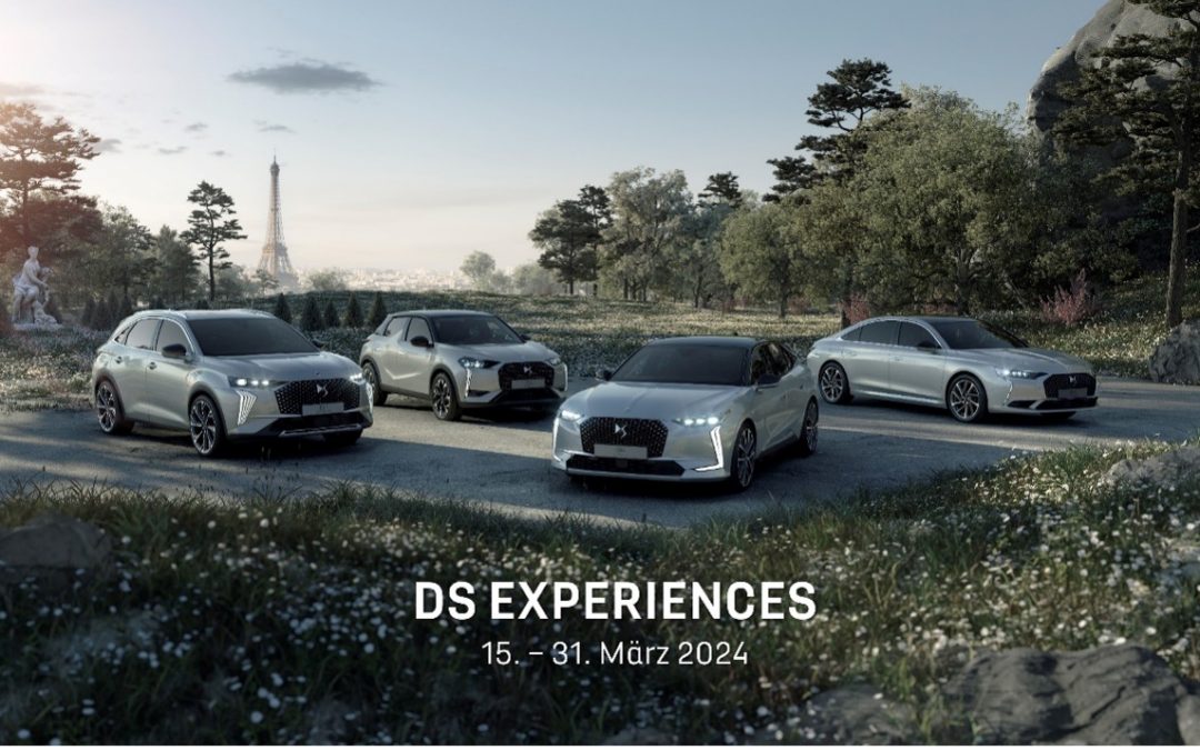 Aktionswochen „DS EXperiences“: Preisvorteil für alle Fahrzeugmodelle der Pariser Premiummarke